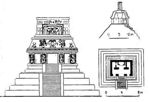 Храм Солнца в Паленке-2